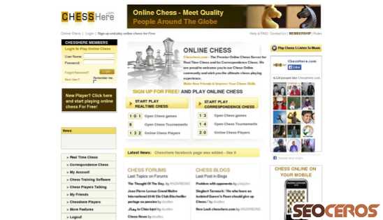 chesshere.com desktop förhandsvisning