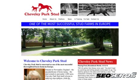 cheveleypark.co.uk desktop förhandsvisning