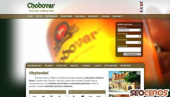 chodovar.cz desktop preview