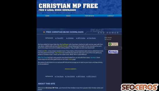 christianmpfree.com desktop förhandsvisning