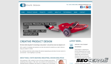 chutedesign.co.uk desktop előnézeti kép