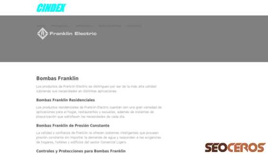 cindex.com.mx/bombas-franklin desktop previzualizare