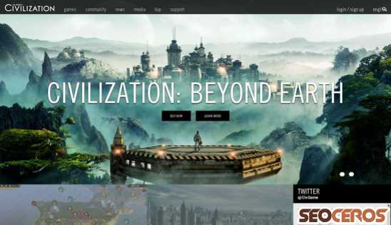 civilization.com desktop náhled obrázku
