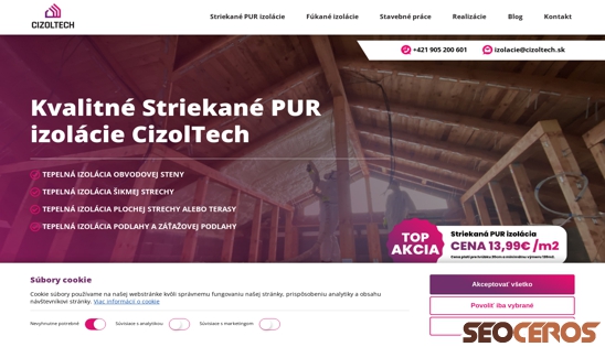 cizoltech.sk/striekane-pur-izolacie.php desktop náhľad obrázku