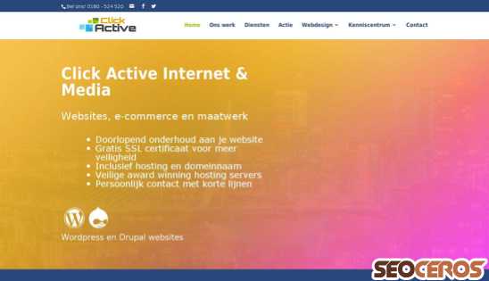 clickactive.nl desktop obraz podglądowy