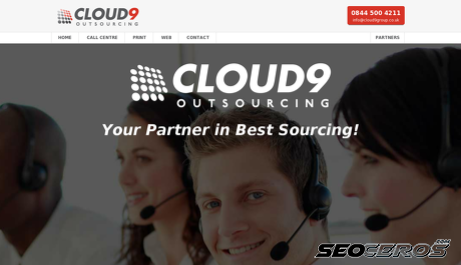 cloud9group.co.uk desktop obraz podglądowy