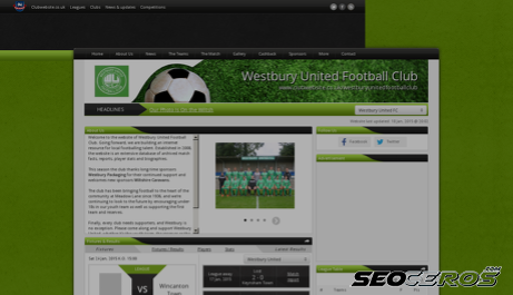 westburyunited.co.uk desktop náhled obrázku