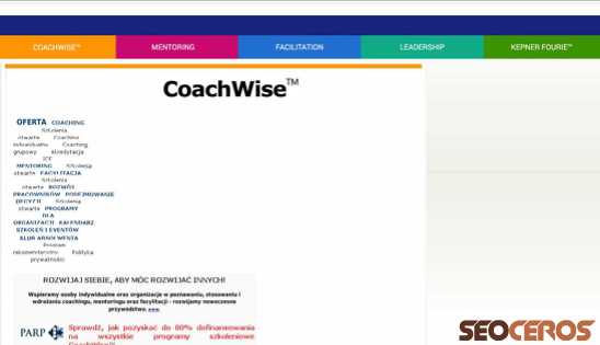 coachingcenter.pl desktop náhled obrázku