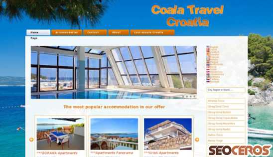 coala-travel.com desktop anteprima