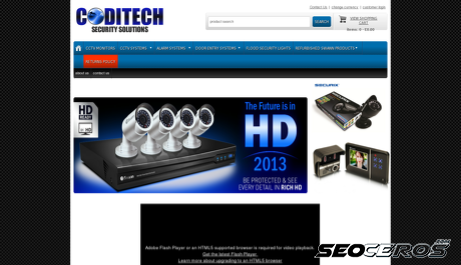 coditech.co.uk desktop náhled obrázku