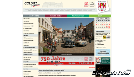colditz.de desktop előnézeti kép