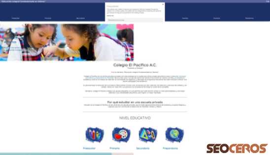 colegioelpacifico.edu.mx desktop előnézeti kép