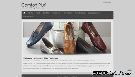 comfortplus.co.uk desktop náhľad obrázku