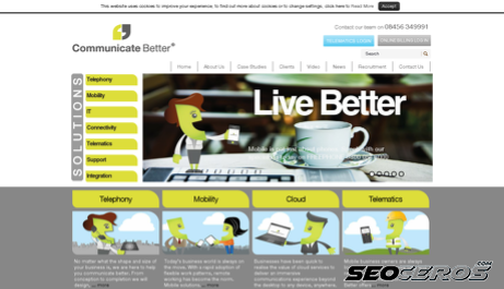 beacontelecom.co.uk desktop förhandsvisning
