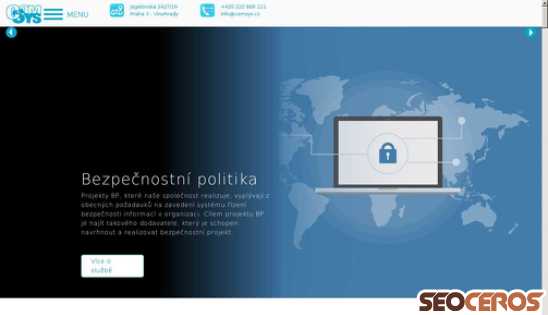 comsys.cz desktop förhandsvisning
