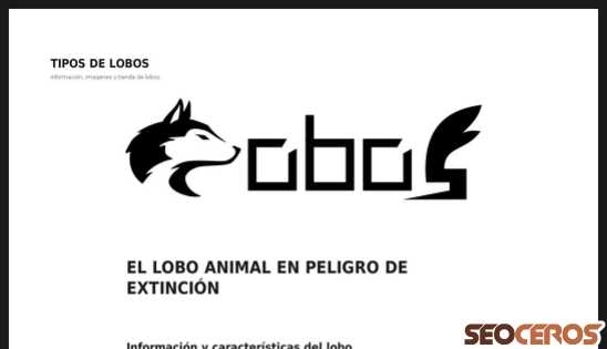 con-lobos.com desktop náhľad obrázku