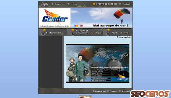condor-sa.ro/index.html desktop náhled obrázku