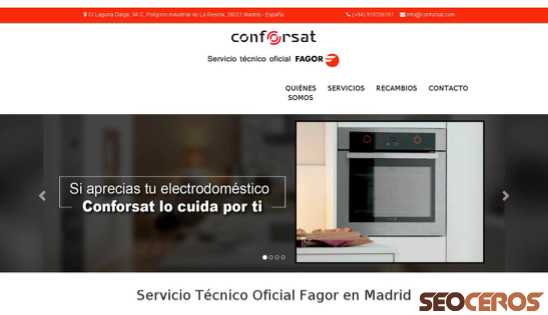 conforsat.es desktop náhled obrázku