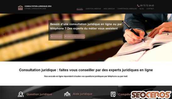 consultation-juridique.org desktop náhľad obrázku