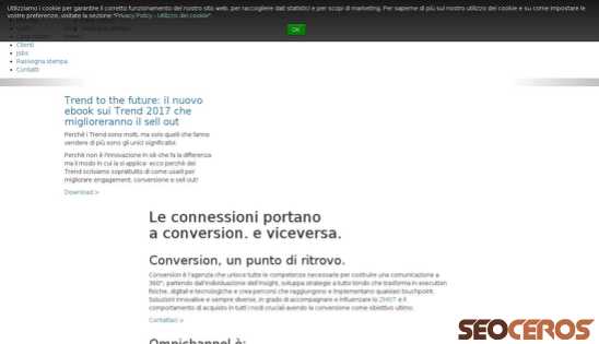 conversionagency.it desktop förhandsvisning