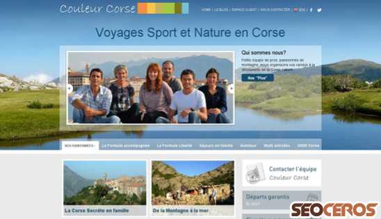 couleur-corse.com desktop náhľad obrázku