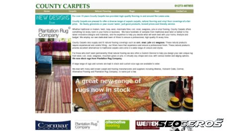countycarpets.co.uk desktop previzualizare