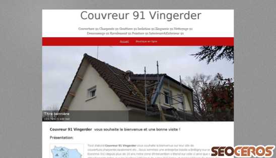 couvreur-91-vingerder.fr desktop prikaz slike