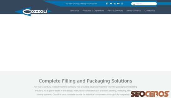 cozzoli.com desktop náhľad obrázku