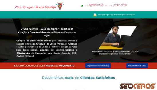 criasitecampinas.com.br desktop प्रीव्यू 