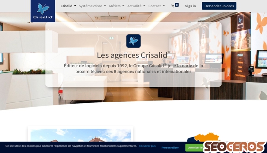crisalid.com/les-agences-crisalid desktop náhled obrázku