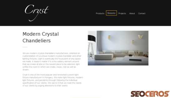 crystbespoke.com/modern-crystal-chandeliers desktop preview