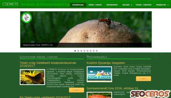 csemete.com desktop előnézeti kép