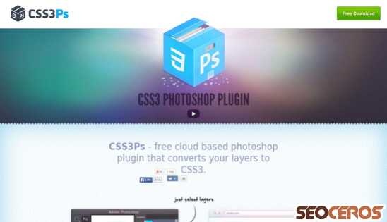 css3ps.com desktop förhandsvisning