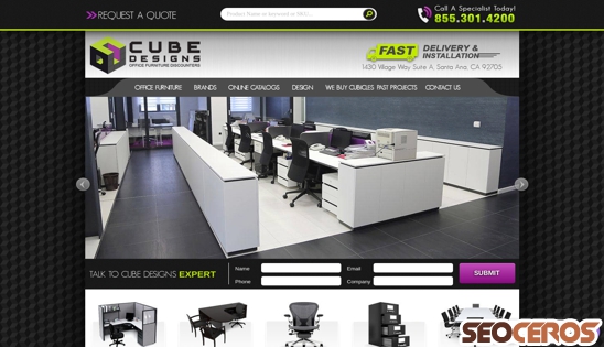 cubedesigns.com desktop náhľad obrázku