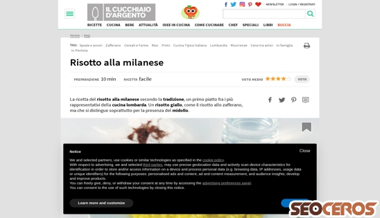 cucchiaio.it/ricetta/ricetta-risotto-alla-milanese desktop náhled obrázku