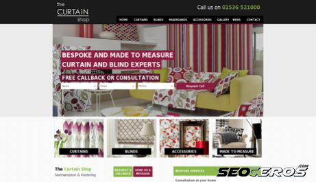 curtain-shop.co.uk desktop preview