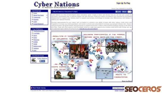 cybernations.net desktop förhandsvisning