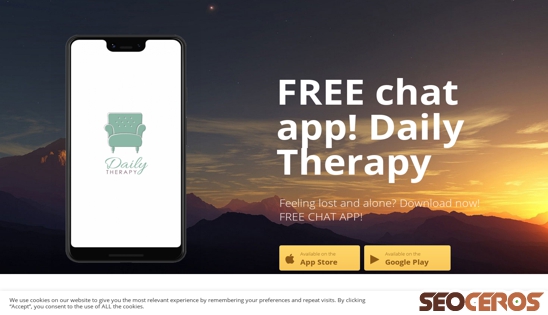 daily-therapy.com desktop förhandsvisning