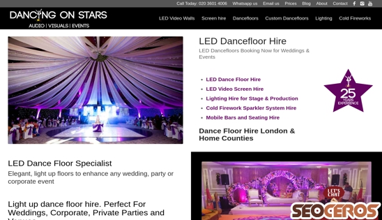 dancingonstars.co.uk desktop előnézeti kép