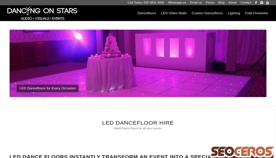 dancingonstars.co.uk/led-dancefloor desktop náhľad obrázku