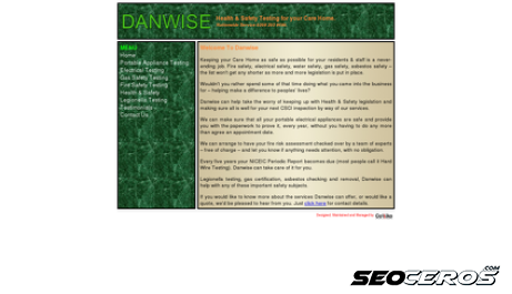 danwise.co.uk desktop náhľad obrázku