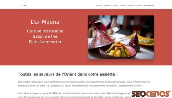 dar-maena.fr desktop előnézeti kép