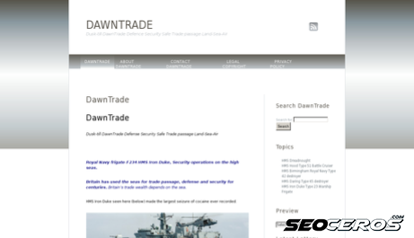 dawntrade.co.uk desktop náhľad obrázku