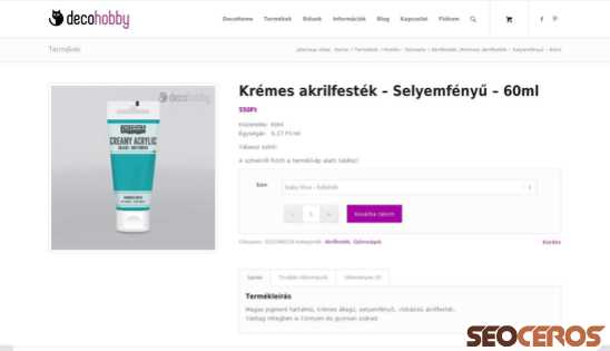 decohobby.hu/termek/kremes-akrilfestek-selyemfenyu-60ml desktop preview
