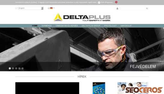 deltaplus.eu desktop förhandsvisning