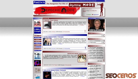 depeche.hu desktop preview