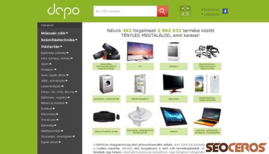 depo.hu desktop náhľad obrázku