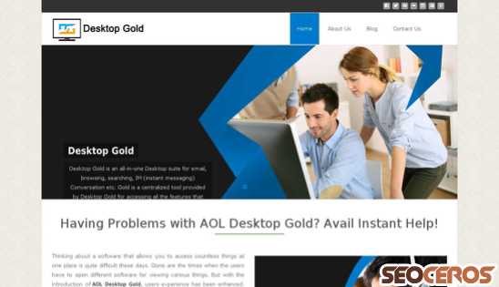 desktop-gold.com desktop vista previa