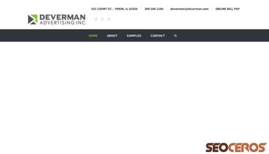 deverman.com desktop preview