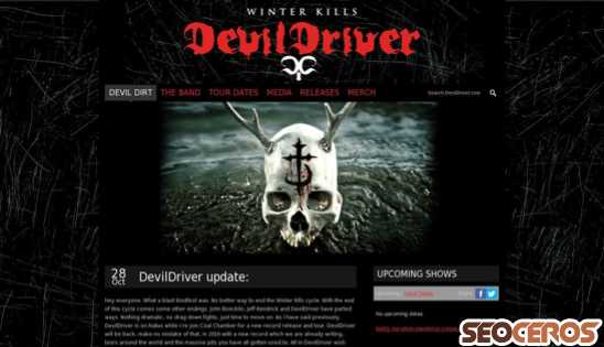 devildriver.com desktop előnézeti kép